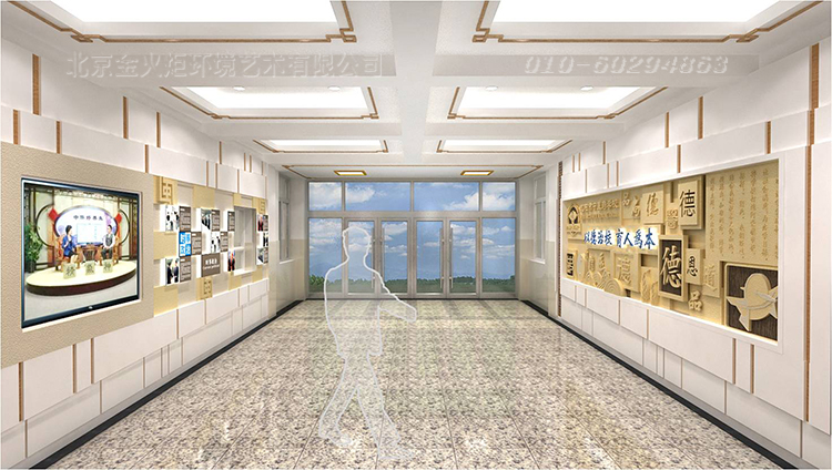 校园厅馆文化 - 校园文化建设|校园文化设计|校园景观装饰|校园雕塑小品设计-北京金火炬校园文化公司