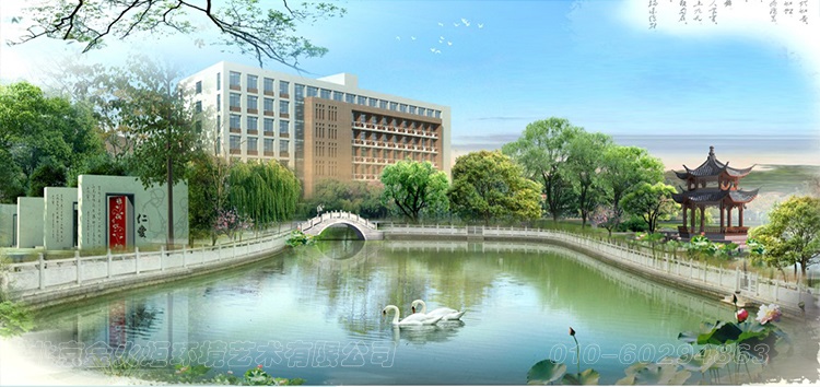山东临沂平邑金银花实验学校 - 校园文化建设案例|校园文化规划案例|校园文化建设实施方案 - 校园文化建设|校园文化设计|校园景观装饰|校园 ...